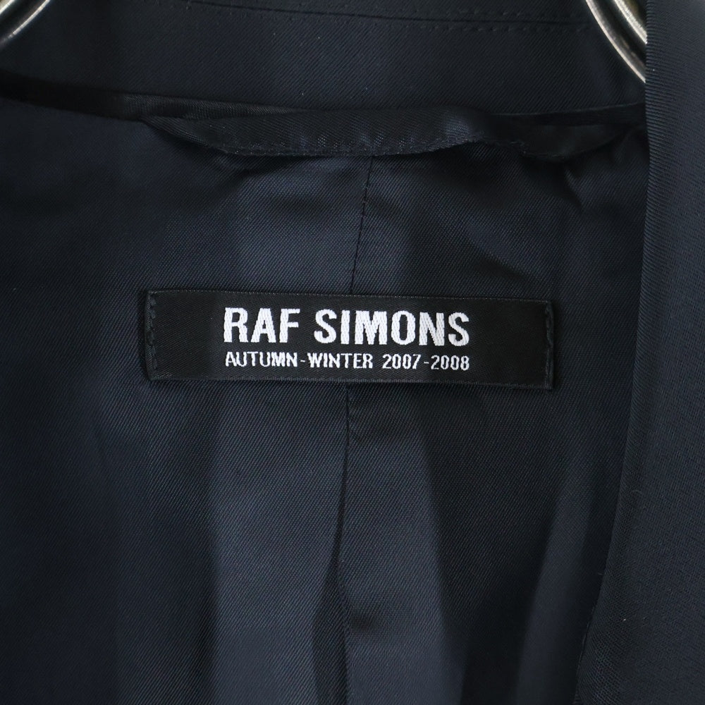 RAF SIMONS(ラフシモンズ) 07-08AW テック テーラードジャケット ブラック