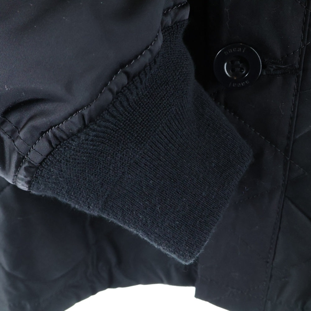 Sacai(サカイ) Nylon Twill Blouson ナイロンツイルジャケット ブルゾン ブラック 21-02580M