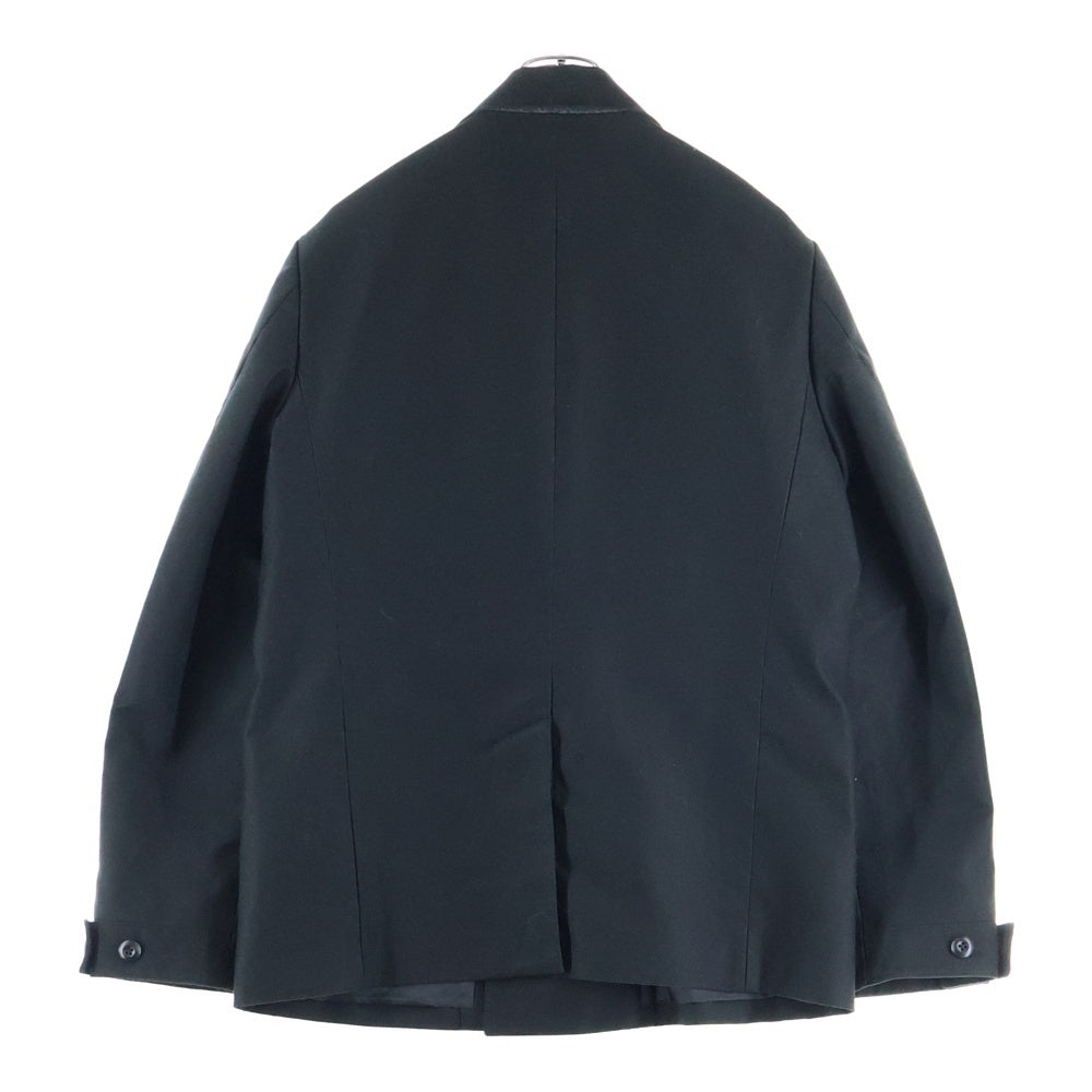 Sacai(サカイ) ×WTAPS Cotton Back Satin Jacket ダブルタップス コットン バック サテン ジャケット ブラック 25-03693M