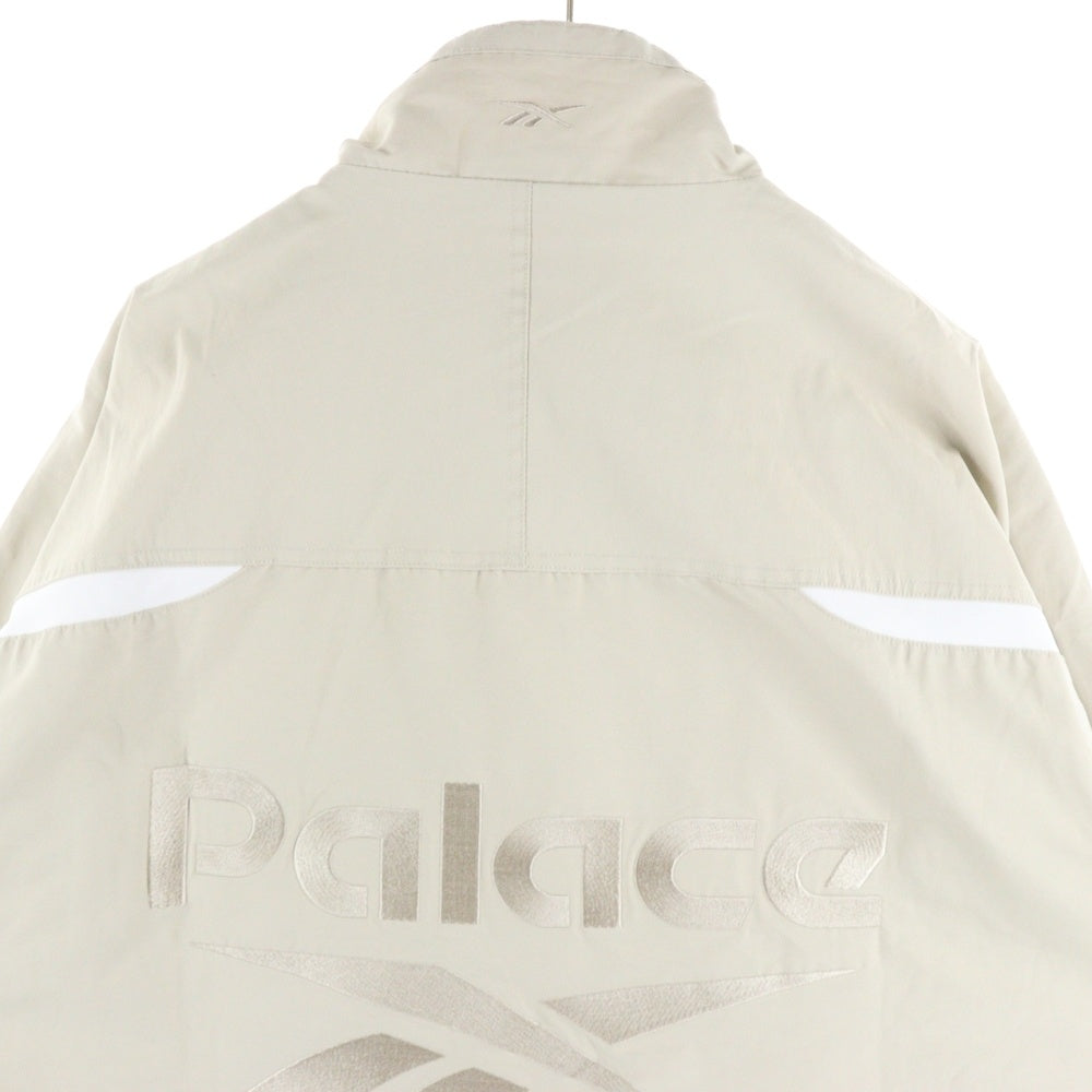Palace Skateboards(パレススケートボーズ) 24SS ×Reebok Track Jacket リーボック ナイロン トラックジャケット ベージュ 26RBKJK001