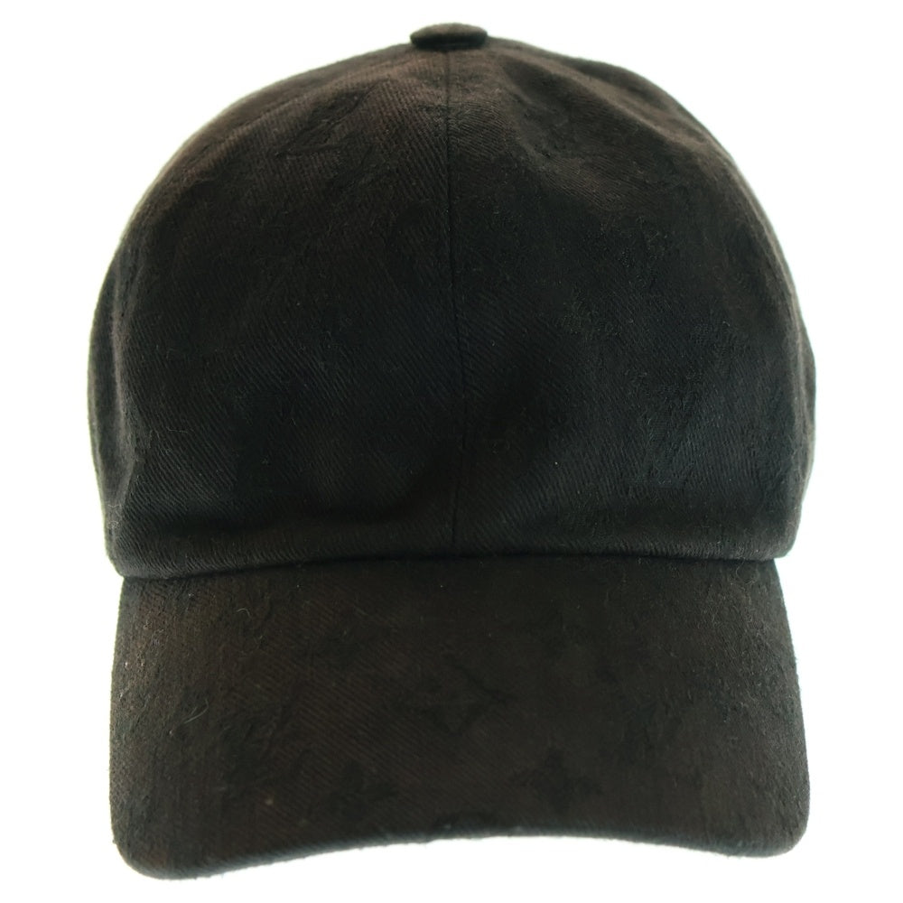 LOUIS VUITTON(ルイヴィトン) エッセンシャル モノグラムキャップ 帽子 ブラック M76585