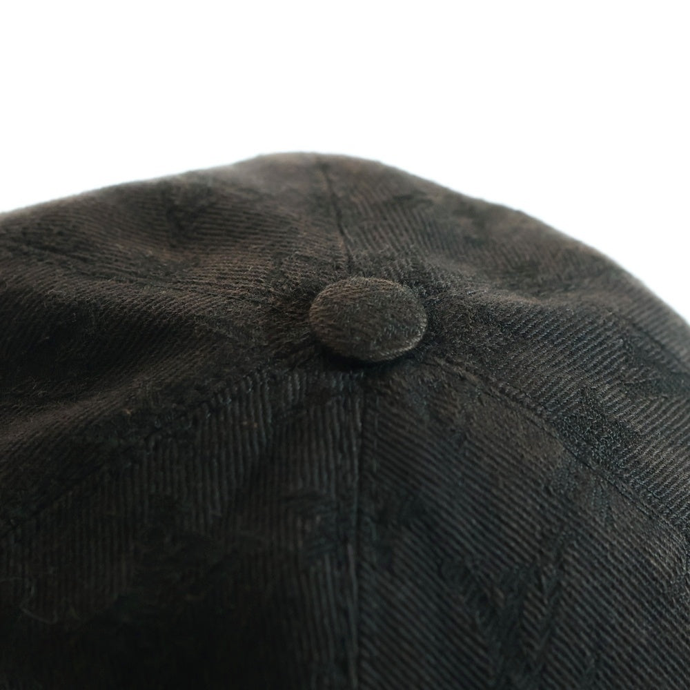 LOUIS VUITTON(ルイヴィトン) エッセンシャル モノグラムキャップ 帽子 ブラック M76585