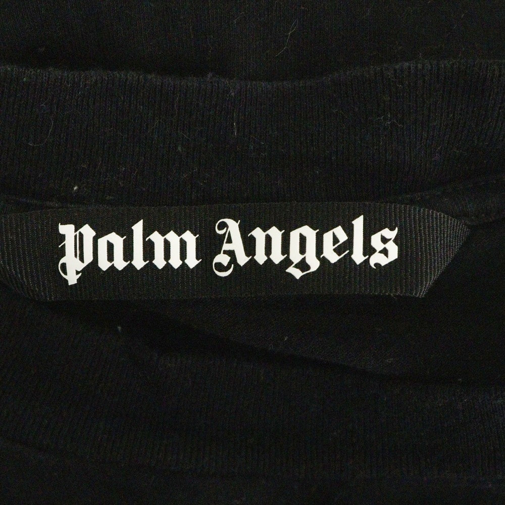 Palm Angels(パームエンジェルス) 23SS I Love Pa Classic Tee 半袖Tシャツ ブラック PMAA066S23JER002