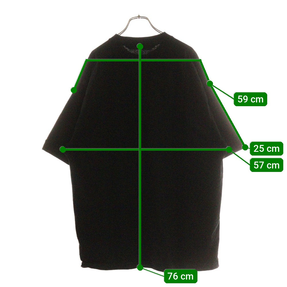 Palm Angels(パームエンジェルス) 23SS I Love Pa Classic Tee 半袖Tシャツ ブラック PMAA066S23JER002