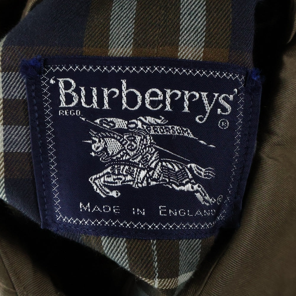 BURBERRY(バーバリー) 裏地チェック ジップアップジャケット ブラウン