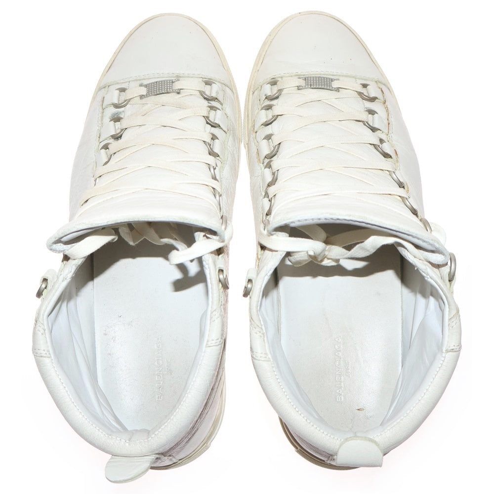 BALENCIAGA(バレンシアガ) Arena Leather Sneaker アリーナ レザーハイカットスニーカー ホワイト