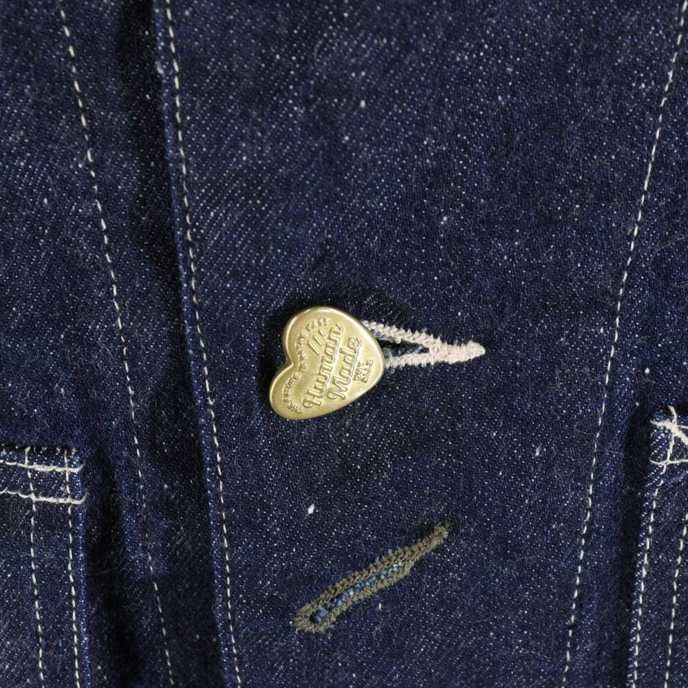 HUMAN MADE(ヒューマンメイド) Denim Coverall Jacket デニムカバーオールジャケット インディゴ