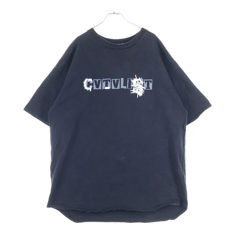 cvtvlist(カタリスト) T-Shirt 大阪別注 刺繍半袖Tシャツ ブラック