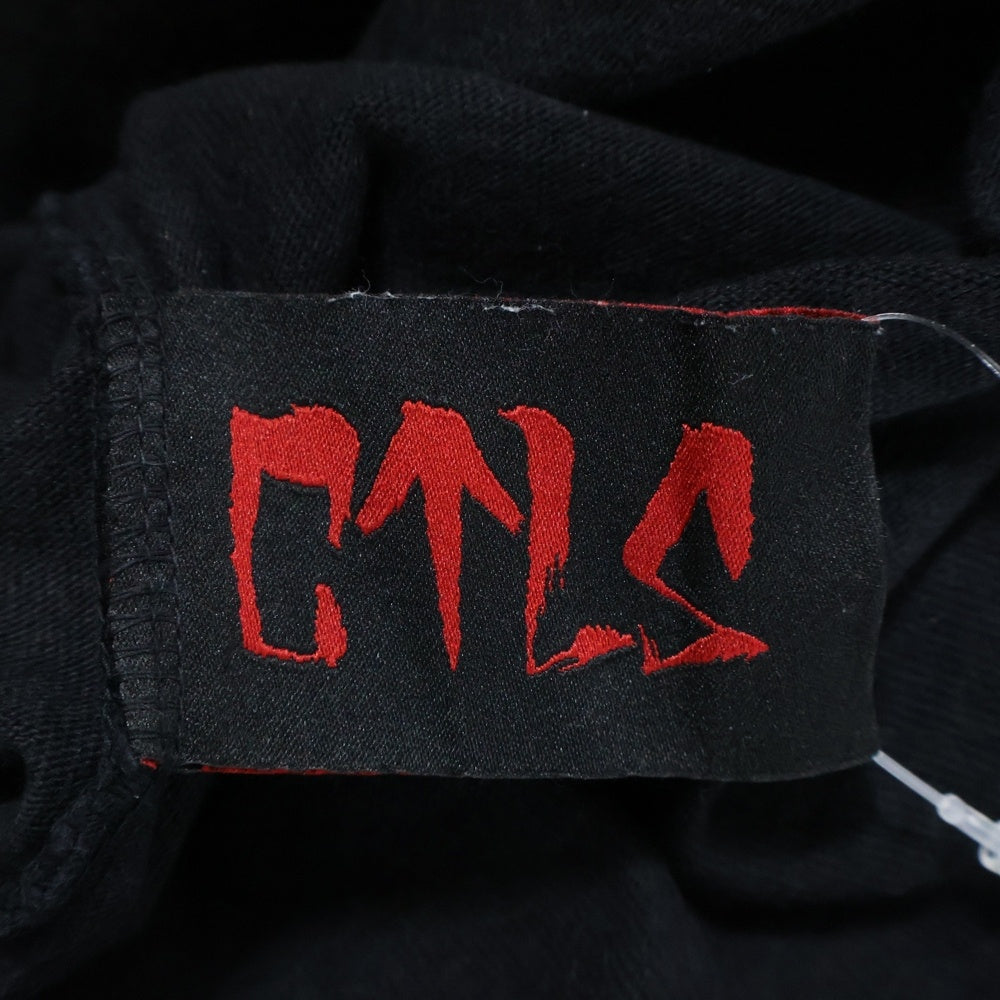 cvtvlist(カタリスト) T-Shirt 大阪別注 刺繍半袖Tシャツ ブラック