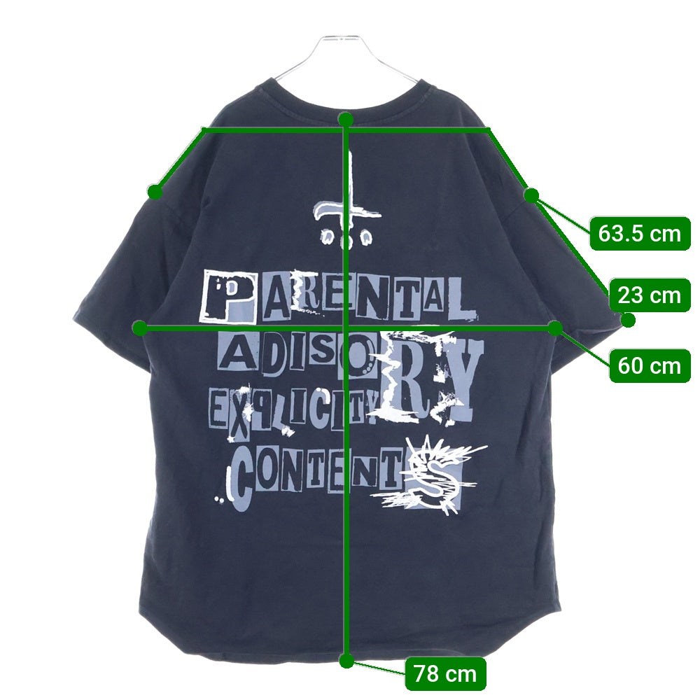 cvtvlist(カタリスト) T-Shirt 大阪別注 刺繍半袖Tシャツ ブラック