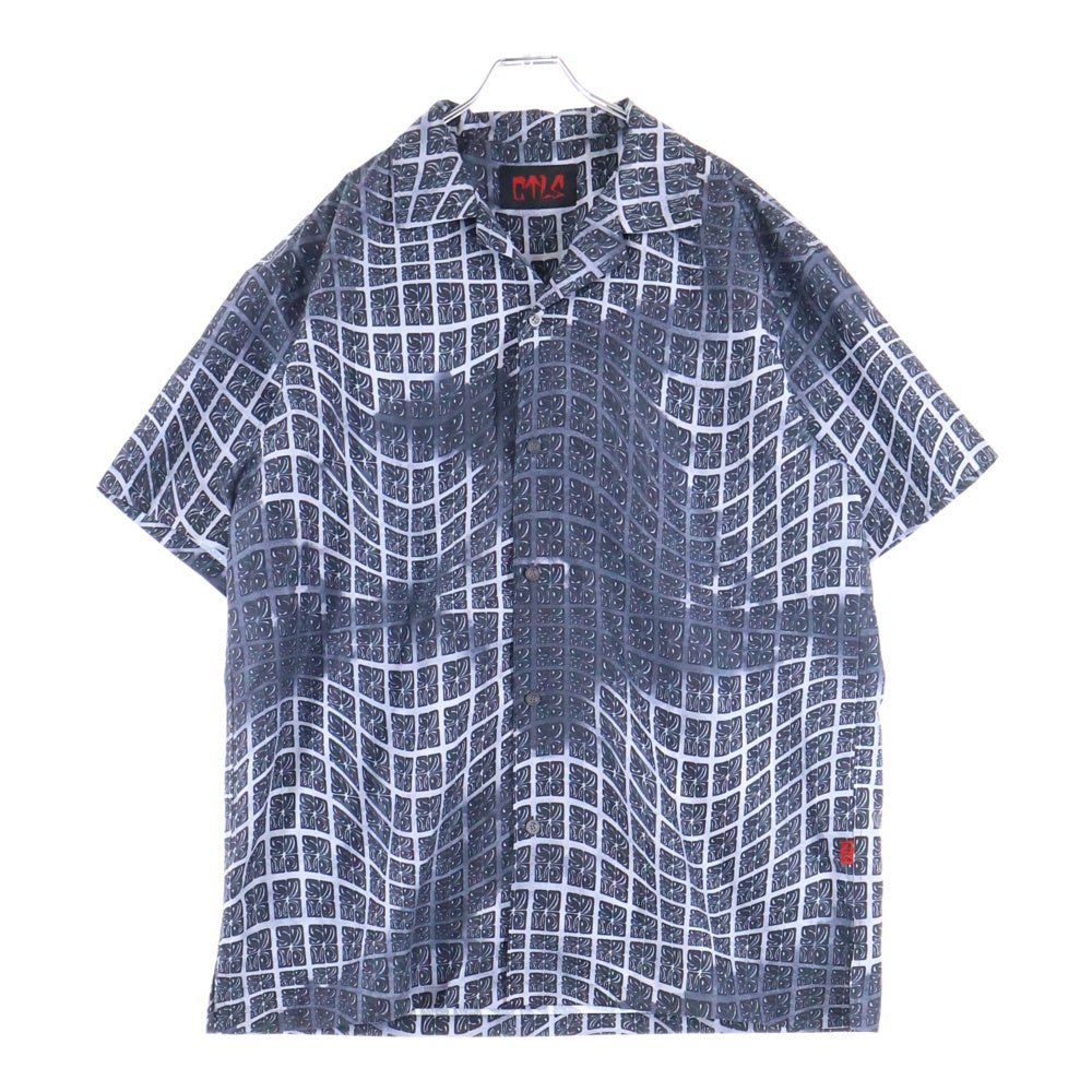 cvtvlist カタリスト Square Logo Shirt スクエアロゴ 半袖シャツ ブラック cvtvlist(カタリスト) Square Logo Shirt スクエアロゴ 半袖シャツ