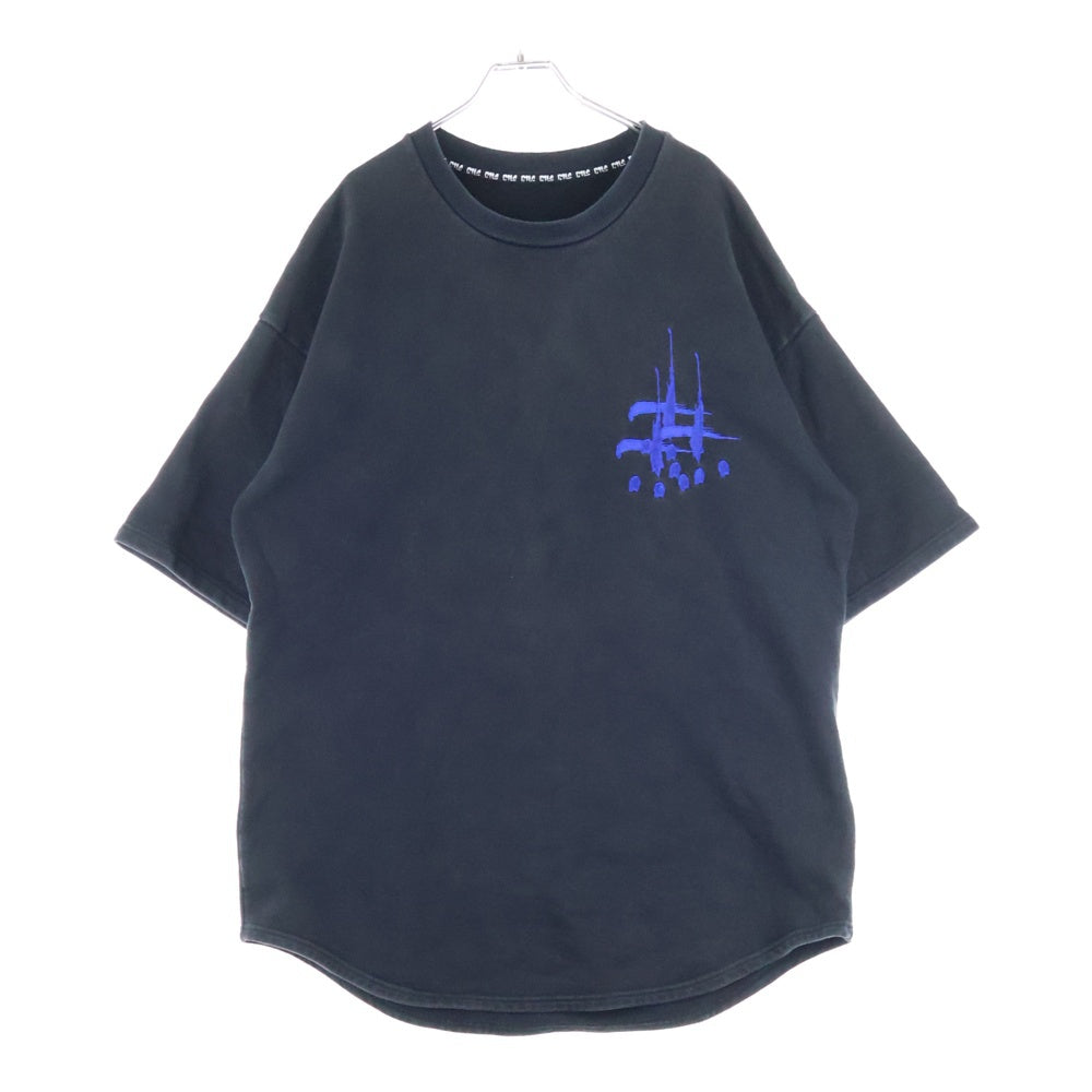 cvtvlist(カタリスト) 24SS Elephants CTLS Usual Tee ロゴ刺繍 ヘビーオンス半袖Tシャツ ブラック 240104EP01