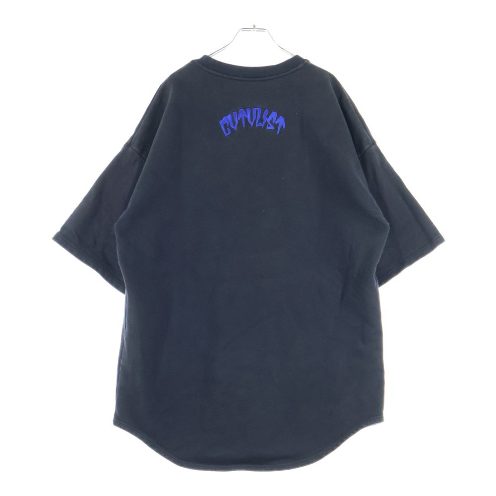 cvtvlist(カタリスト) 24SS Elephants CTLS Usual Tee ロゴ刺繍 ヘビーオンス半袖Tシャツ ブラック 240104EP01