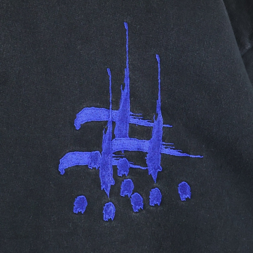 cvtvlist(カタリスト) 24SS Elephants CTLS Usual Tee ロゴ刺繍 ヘビーオンス半袖Tシャツ ブラック 240104EP01