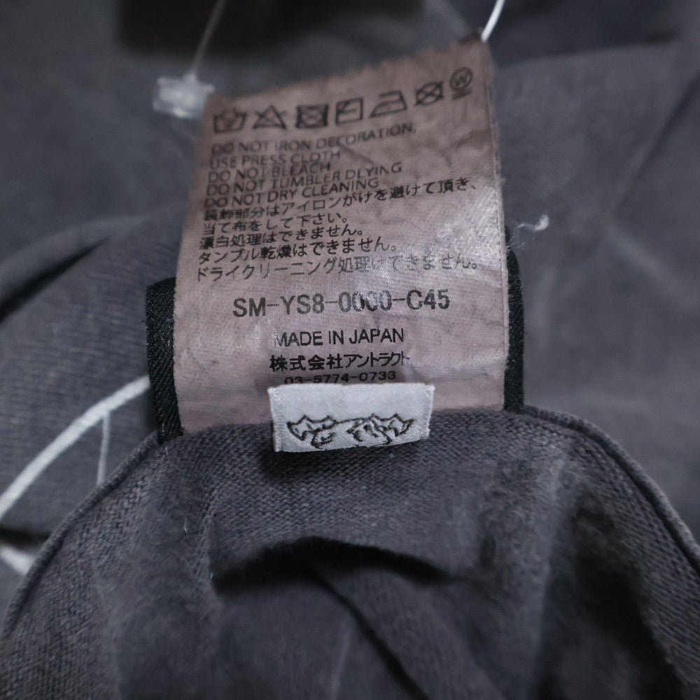 SAINT MICHAEL(セントマイケル) 24SS ×LASTMAN LM SS TEE ST KINGDOM ラストマン キリストプリント ダメージ加工 SM-YS8-0000-C45