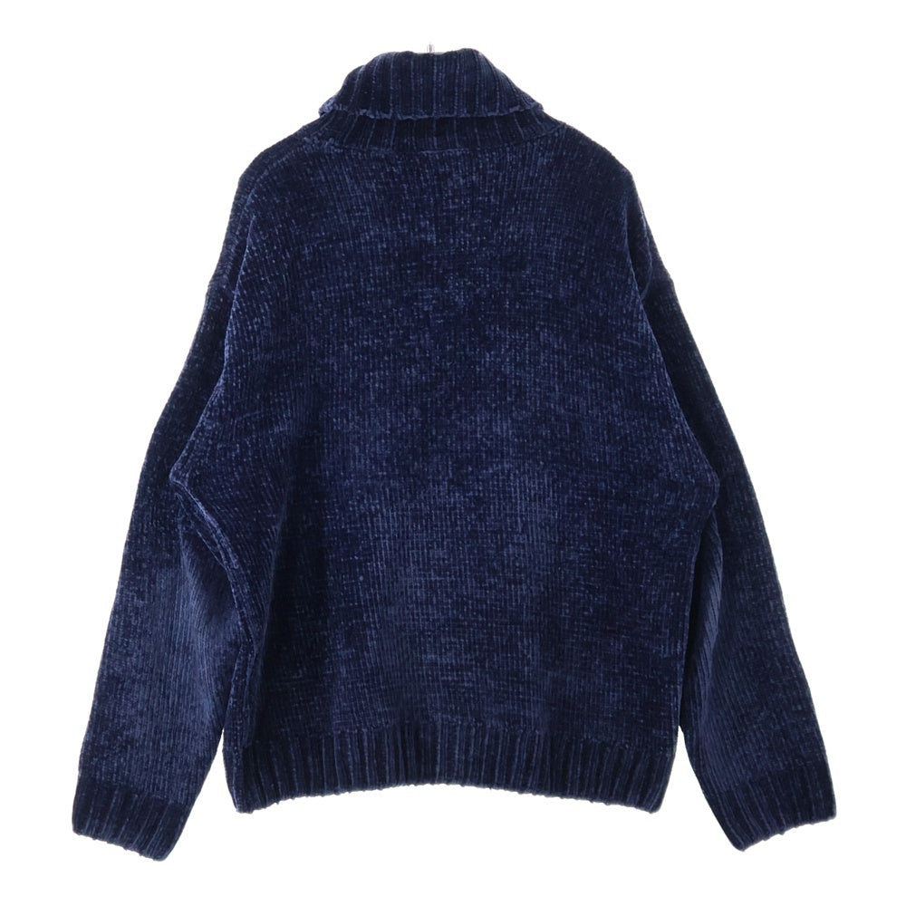 KITH(キス) Kimmel Chenille Turtleneck キメル シェニール タートルネック ネイビー