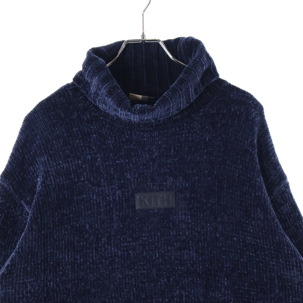 KITH(キス) Kimmel Chenille Turtleneck キメル シェニール タートルネック ネイビー