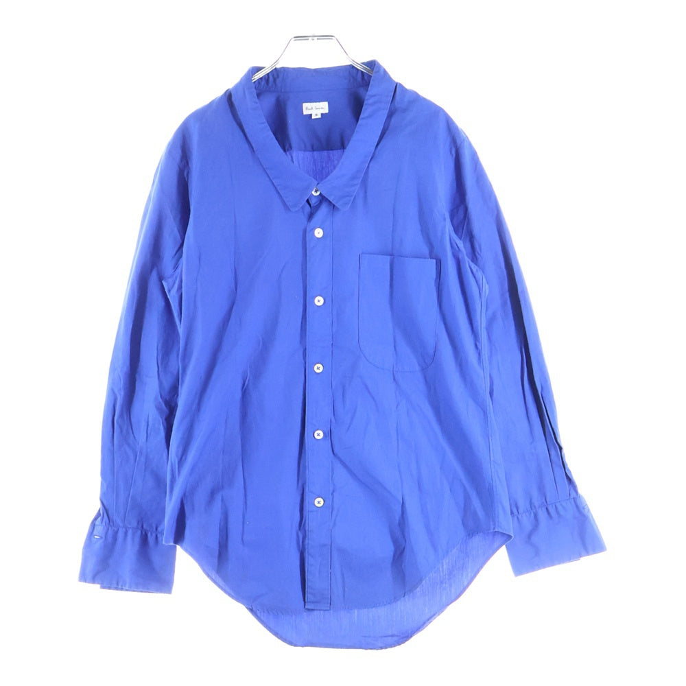 Paul Smith(ポールスミス) CALLOR SHIRTS カラー 長袖シャツ ブルー