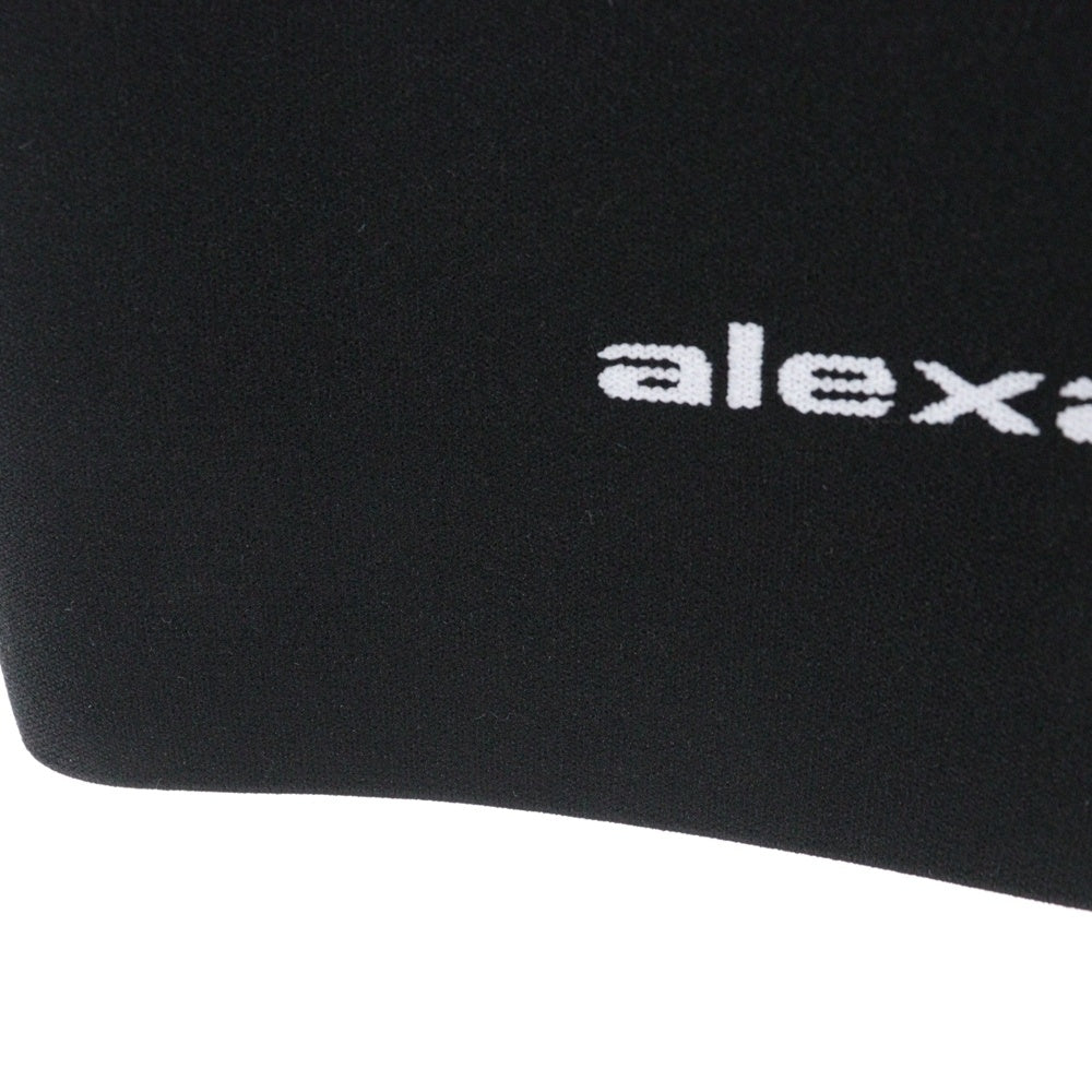 ALEXANDER WANG(アレキサンダーワン) Ribbed Bra ロゴバンドキャミソール ブラック レディース 1CC4218077