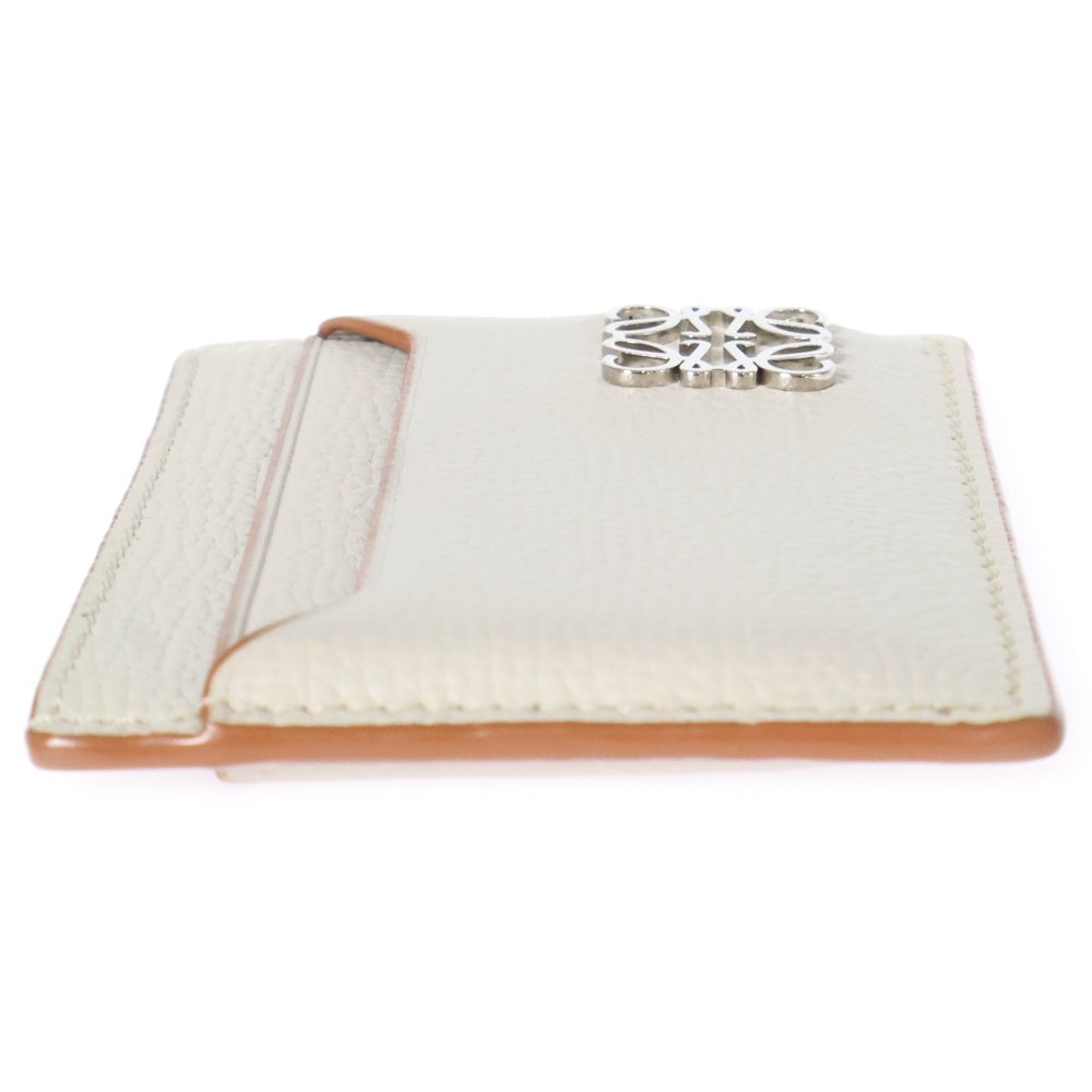 LOEWE(ロエベ) ANAGRAM PLAIN CARD HOLDER アイコニック アナグラムロゴ カードケース ベージュ C821075X01