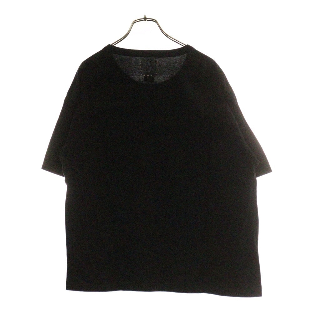 VISVIM(ヴィスヴィム) 19SS ULTIMATE JUMBO TEE S/S アルティメイト ジャンボ 半袖Tシャツ ブラック 0119105010002