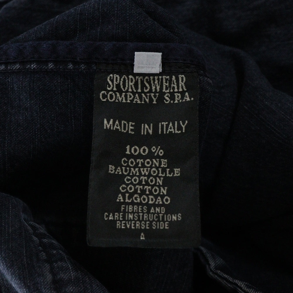 STONE ISLAND(ストーンアイランド) Button Denim Jacket ボタンフライ デニムジャケット インディゴ