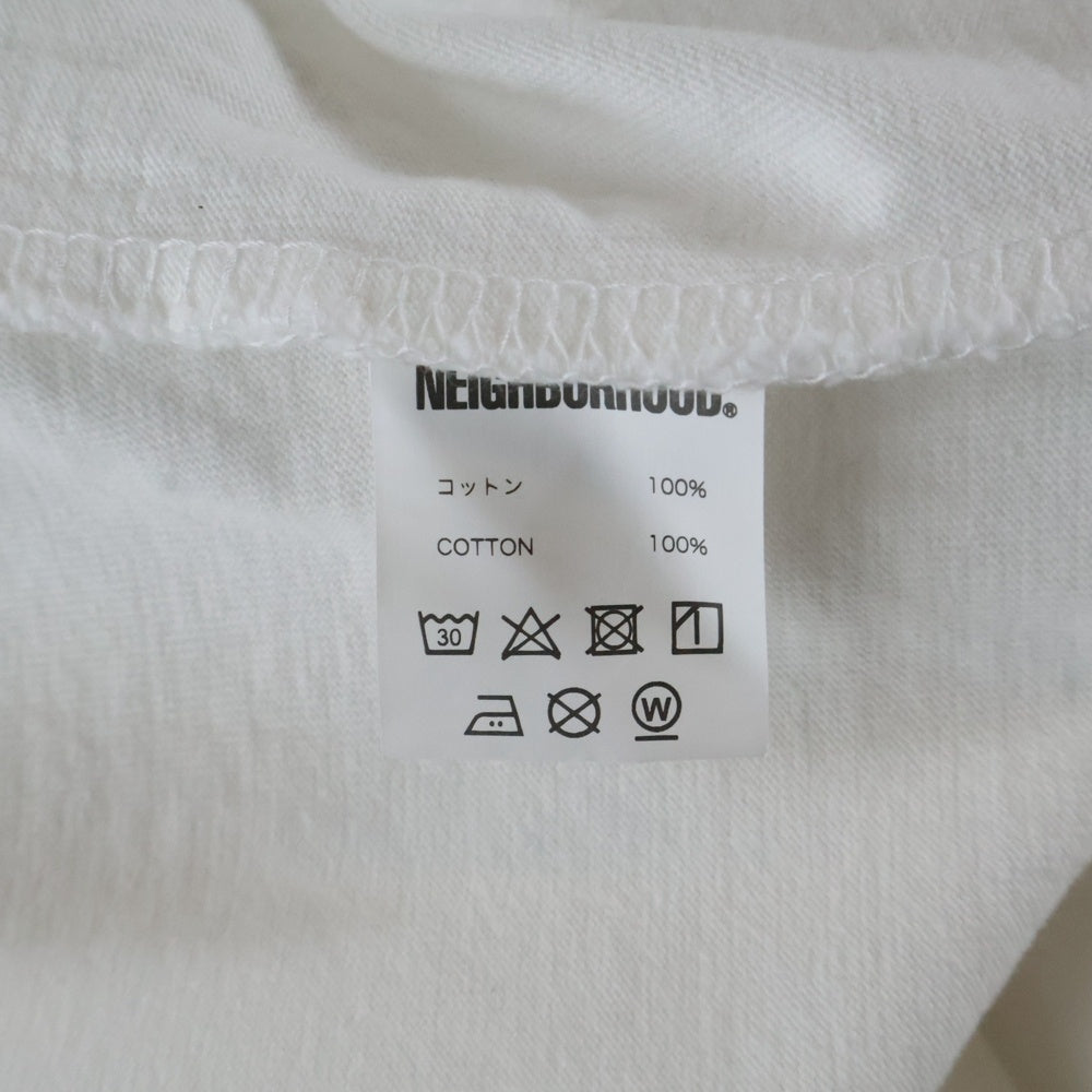 NEIGHBORHOOD(ネイバーフッド) CRAFT WITH PRIDE ロゴプリント 半袖Tシャツ ホワイト