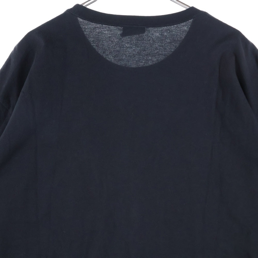 WTAPS(ダブルタップス) ロゴパッチ付き クルーネック半袖Tシャツ ブラック 201ATDT-CSM03