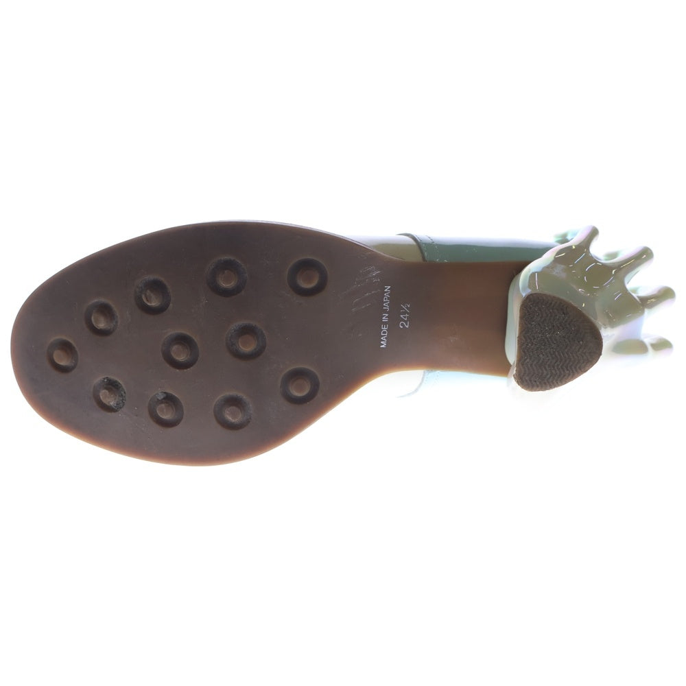 ha | za | ma(ハザマ) 惹きずり込まれる運命のドレスシューズ ローカットシューズ レディース ホワイト/ブルー