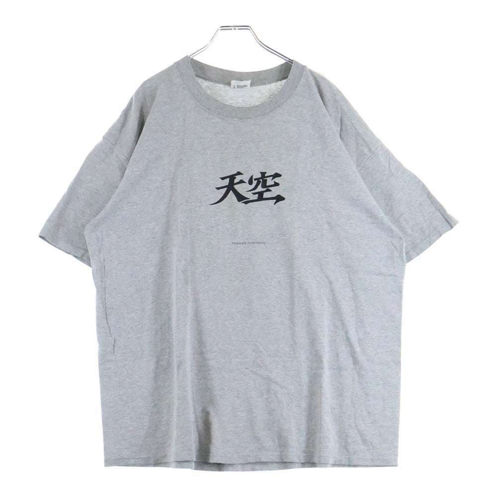 VINTAGE(ヴィンテージ) 天空-Tenku- Freestyle Snowboarding XBOX ゲームロゴカットソー 半袖Tシャツ グレー