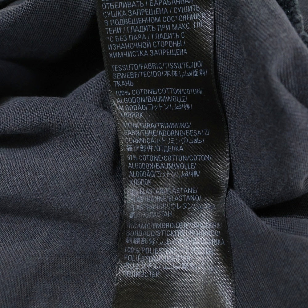 BALENCIAGA(バレンシアガ) BB Paris Icon T-Shirt BBロゴ刺繍 半袖Tシャツ ブラック 612966 TMVG7