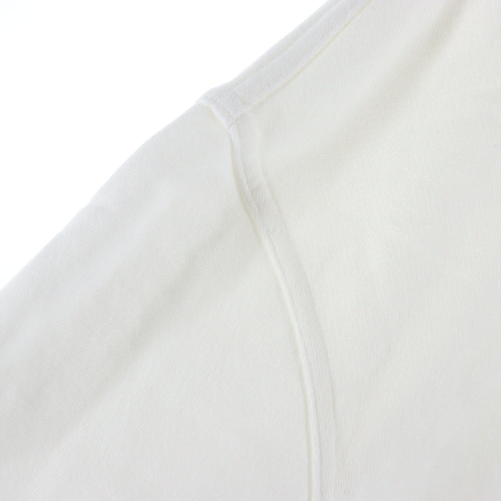 Maison Margiela 10(メゾン マルジェラ) 22AW Logo Hoodie ロゴ刺繍 プルオーバースウェットパーカー フーディー ホワイト S50GU0167 S25503