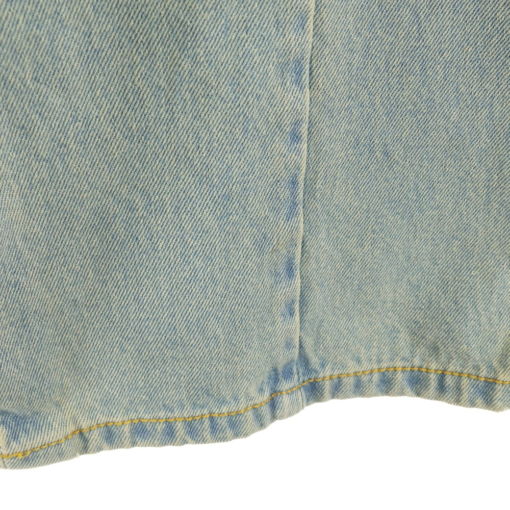 FILTH(フィルス) 24AW FRONT ZIP BAGGY DENIM フロントジップ バギーデニムパンツ インディゴ FL-FW24-PT02