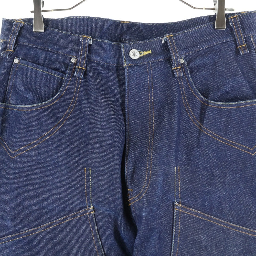 iroquois(イロコイ) 14oz VINTAGE DENIM WIDE PT ワイドデニムパンツ インディゴ 477101