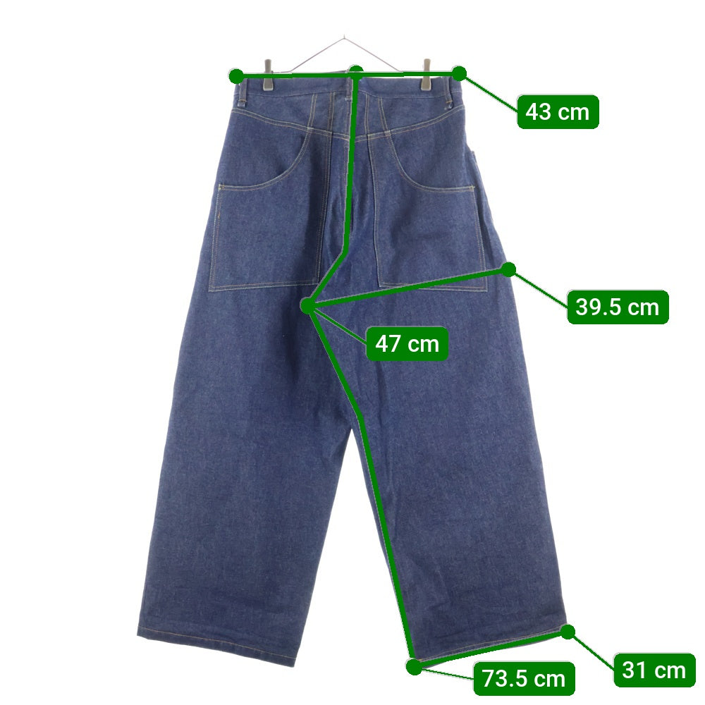 iroquois(イロコイ) 14oz VINTAGE DENIM WIDE PT ワイドデニムパンツ インディゴ 477101