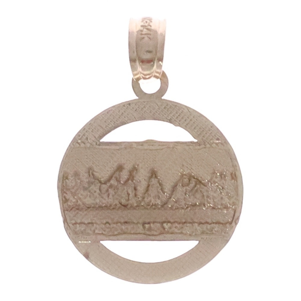 BELIEVER JEWELRY(ビリーバージュエリー) 14K Medal pendant メダル ペンダントトップ ゴールド