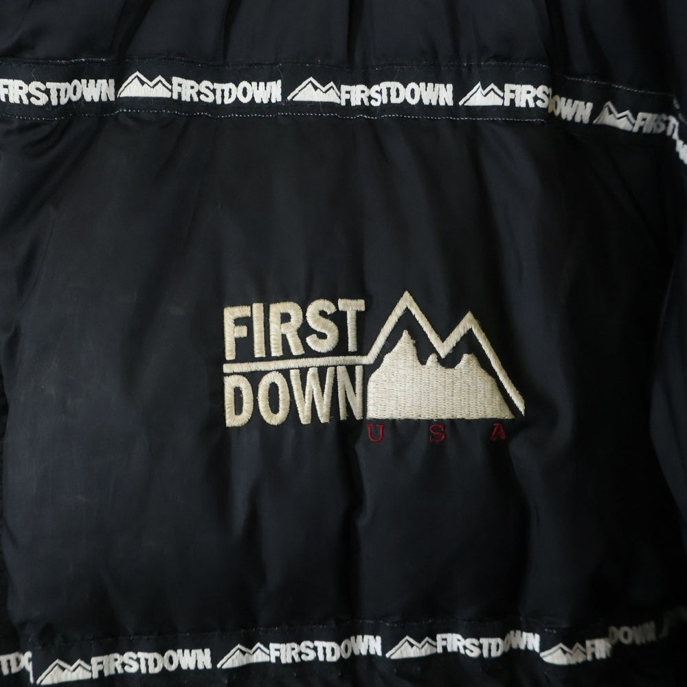 FIRST DOWN(ファーストダウン) ×LABRAT Down Jacket ラブラット ダウンジャケット ブラック 442440C