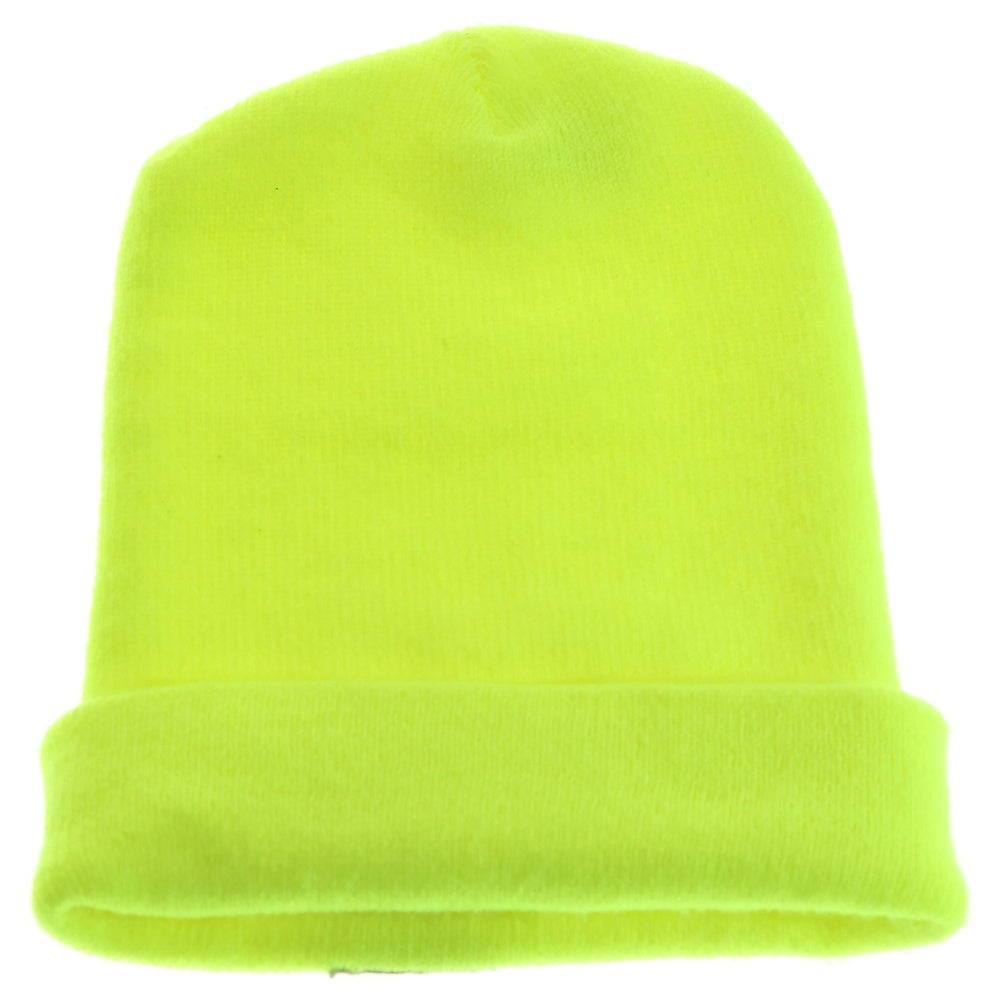 CARHARTT(カーハート) Beanie ロゴニットビーニー ニット帽 帽子 イエロー