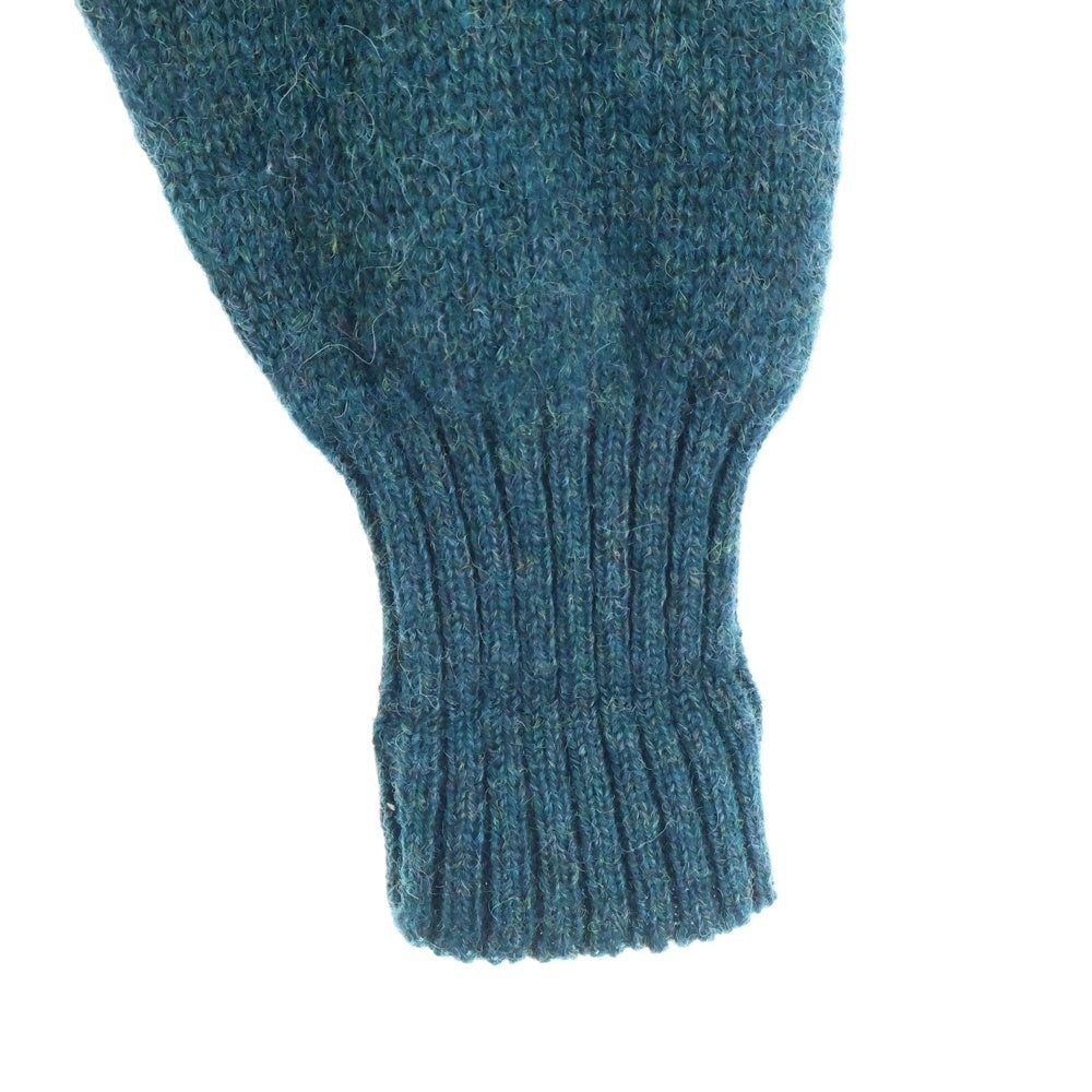 POLO RALPH LAUREN(ポロラルフローレン) Knit sweater ロゴ刺繍 クルーネック ウールニットセーター グリーン