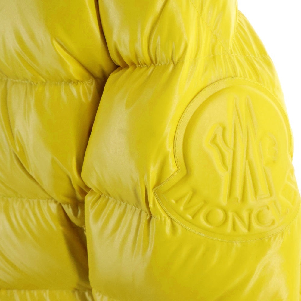 MONCLER GENIUS(モンクレール ジーニアス) GINERVA GIUBBOTTO ジュネーブ ロゴワッペン ダウンジャケット イエロー レディース D209C4530500 68950