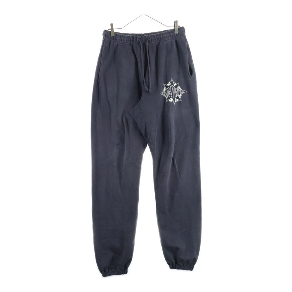 SAINT MICHAEL(セントマイケル) 24AW ×DENIM TEARS DT SWT PNT ST TERAS デニムティアーズ ダメージ加工 スウェットパンツ グレー SM-YS1-0000-C47