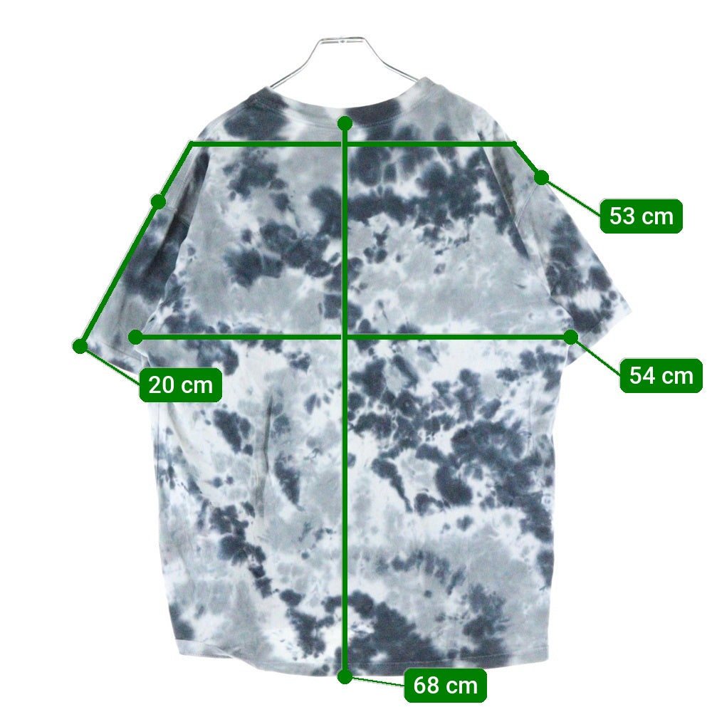 NIKE(ナイキ) AS M NSW TEE MAX90 WILD TIE DY タイダイ半袖Tシャツ グレー DB6150-101