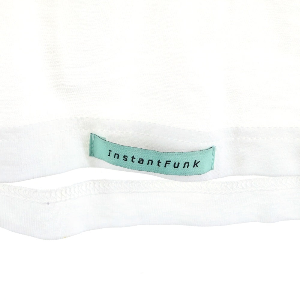 InstantFunk(インスタントファンク) T-Shirt 半袖Tシャツ ホワイト BBMDIFST01