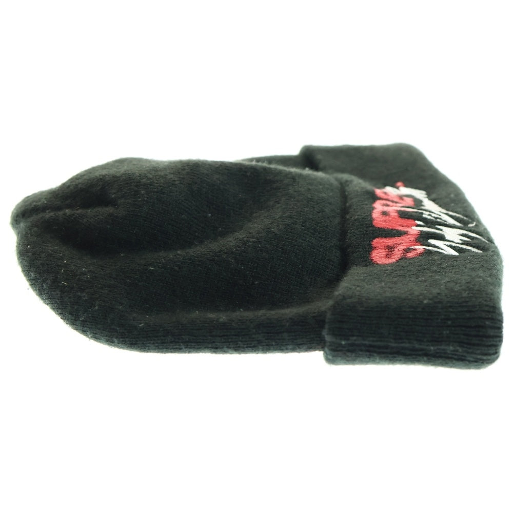 SUPREME(シュプリーム) 20AW ×Yohji Yamamoto New Era Beanie ヨウジヤマモト ニューエラ ロゴ刺繍ビーニー ニット帽 帽子 ブラック