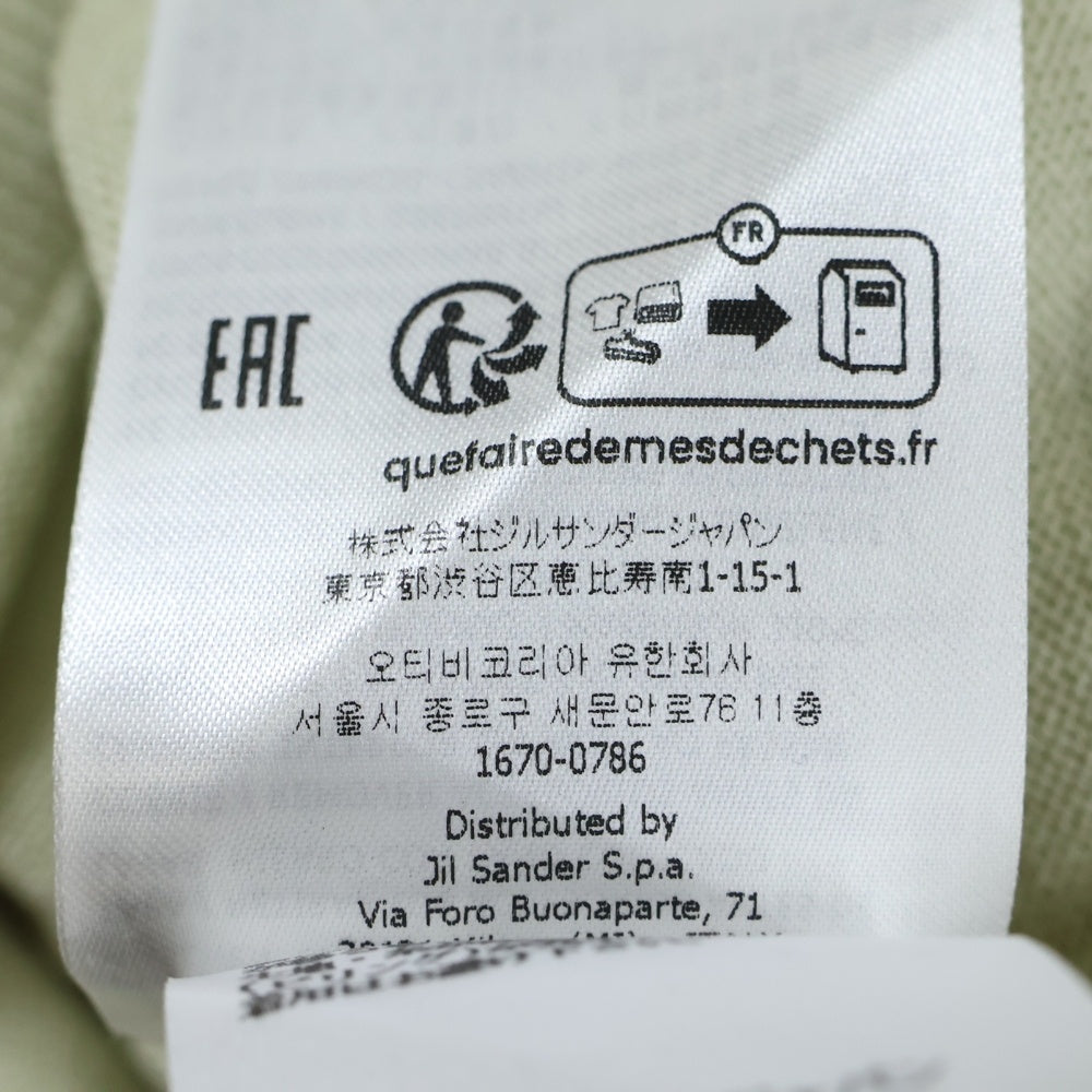 JIL SANDER(ジルサンダー) 23AW SWEATER CN LS クルーネック ウールニットセーター グリーン J23GP0003 J14532