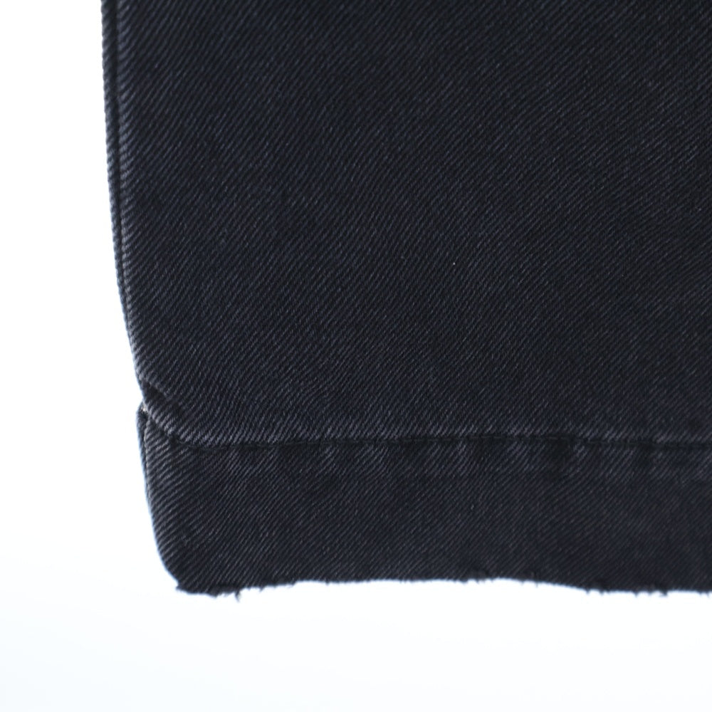 MARTINE ROSE(マーティンローズ) 23AW Wide Leg Jean ワイドデニムパンツ ジーンズ グレー MRAW23-228