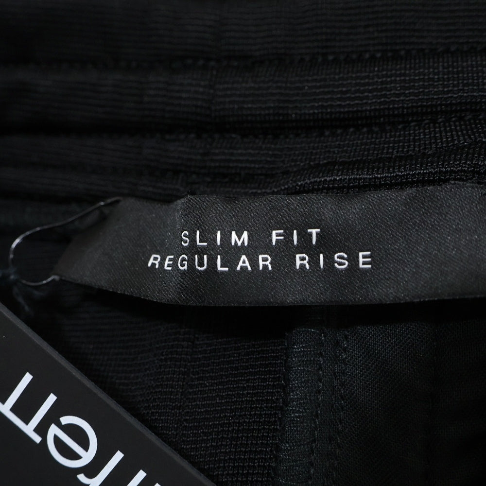 Neil Barrett(ニール バレット) 20SS SLIM FIT REGULAR RISE トラックパンツ ブラック BJP199A N510