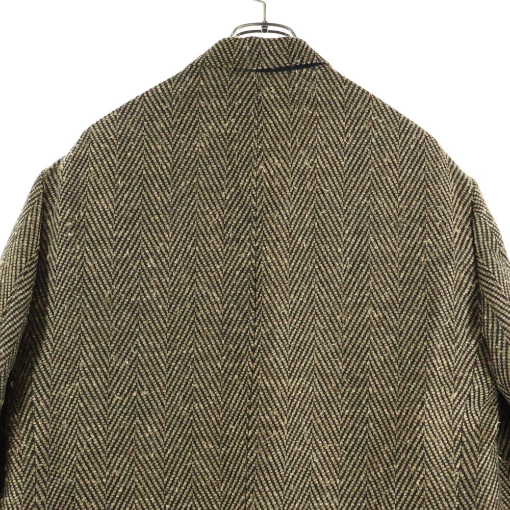 DRIES VAN NOTEN(ドリスヴァンノッテン) 24SS Blunt linen Blend Jacket 2B リネンテーラードジャケット ベージュ