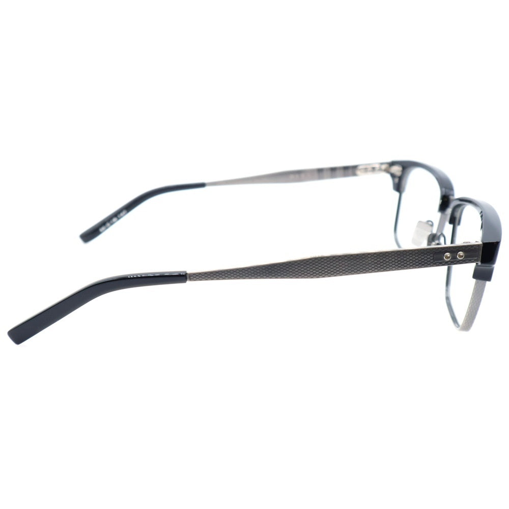 DITA(ディータ) STATESMAN-THREE ハーフリムアイウェア 眼鏡 グレー DRX-2064-A-BLK-SLV-55