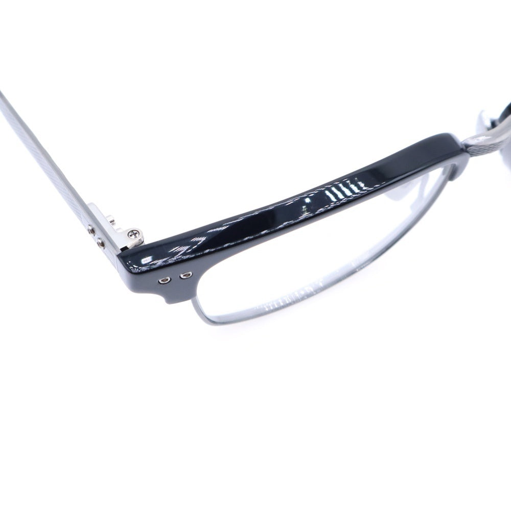 DITA(ディータ) STATESMAN-THREE ハーフリムアイウェア 眼鏡 グレー DRX-2064-A-BLK-SLV-55